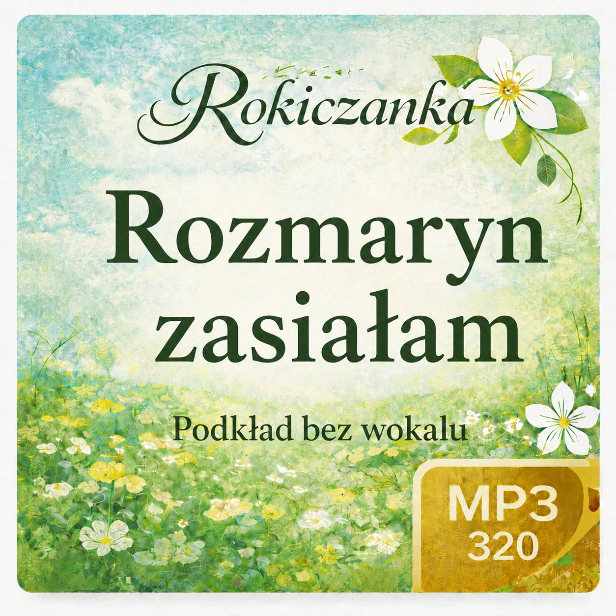 Rozmaryn zasiałam – Rokiczanka, podkład karaoke MP3 bez wokalu